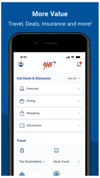 AAA Mobile app screenshot 3