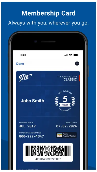 AAA Mobile app screenshot 4