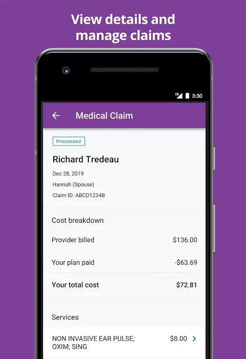 Aetna Health app screenshot 7