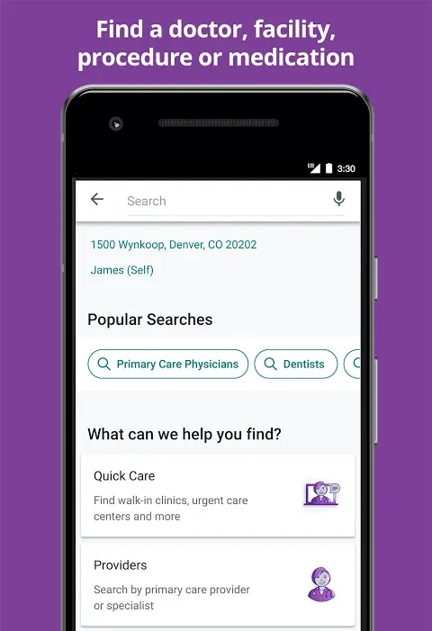 Aetna Health app screenshot 8