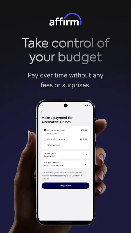 Affirm: Buy now, pay over time app screenshot 1