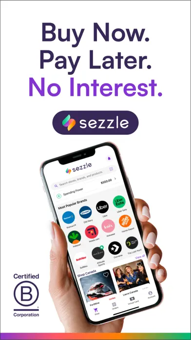 Afterpay – Buy Now. Pay Later app screenshot 1