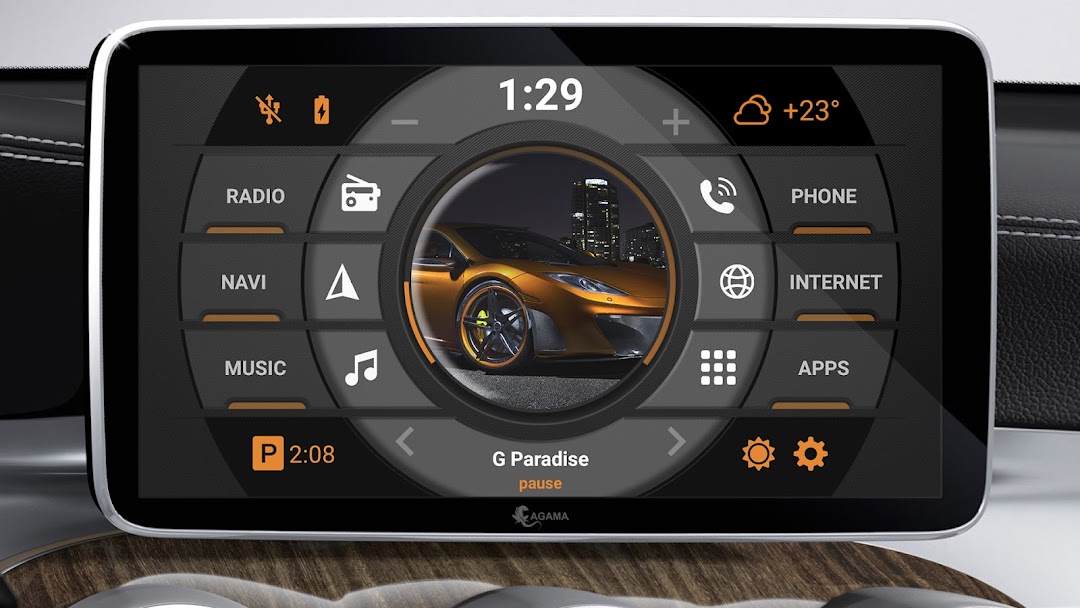 AGAMA Car Launcher app screenshot 3