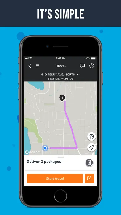 Amazon Flex app screenshot 3