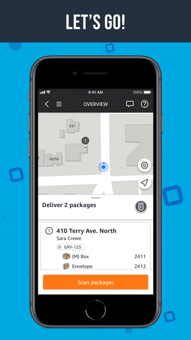 Amazon Flex app screenshot 4