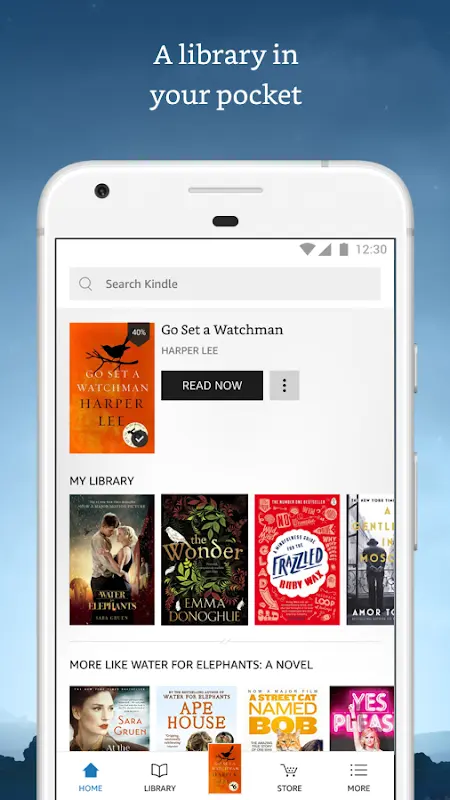 Amazon Kindle app screenshot 2