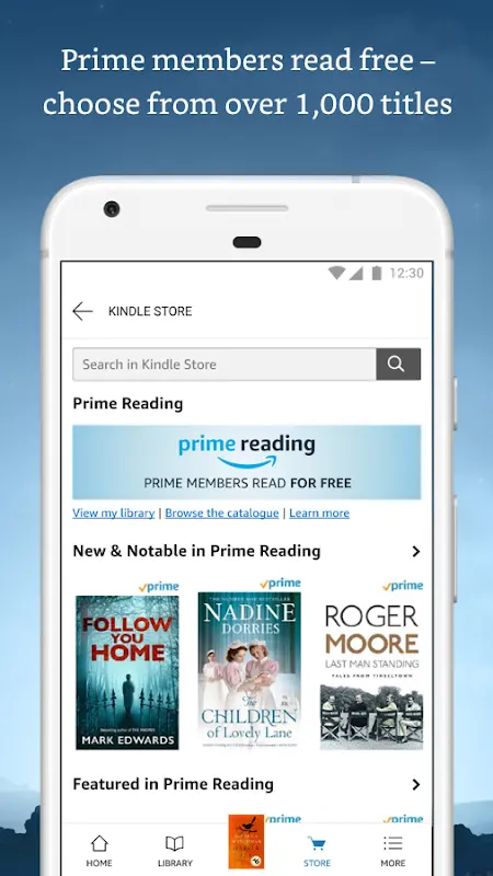 Amazon Kindle app screenshot 3