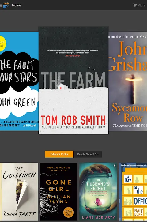 Amazon Kindle app screenshot 7