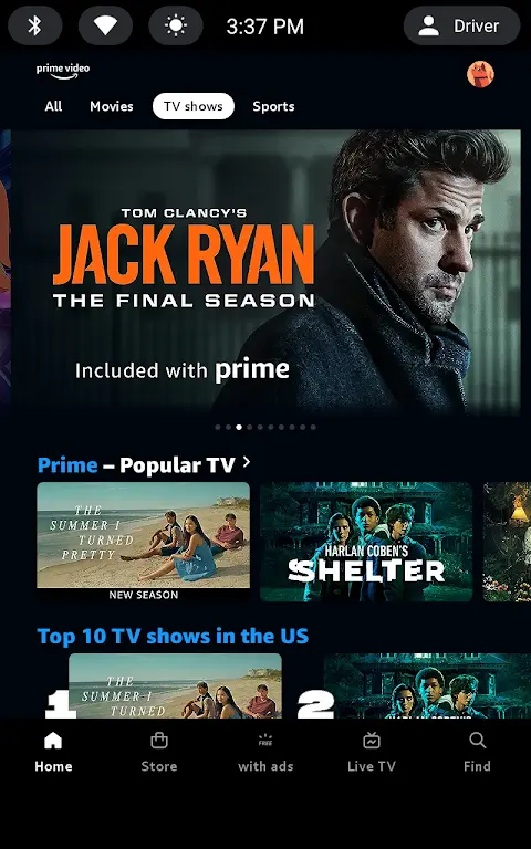 Amazon Prime Video app screenshot 8