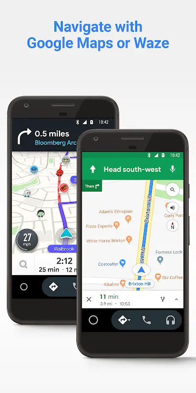 Android Auto app screenshot 2