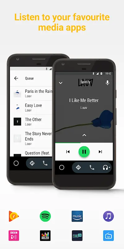 Android Auto app screenshot 3