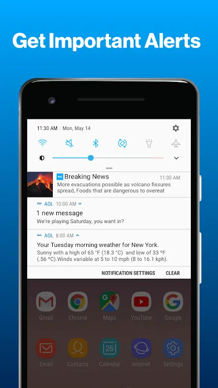 AOL: Email News Weather Video app screenshot 2