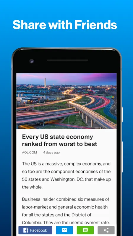 AOL: Email News Weather Video app screenshot 3