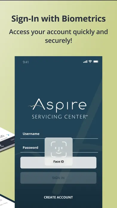 Aspire Account Center app screenshot 3