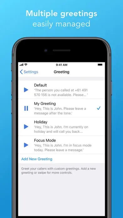 AT&T Visual Voicemail app screenshot 5