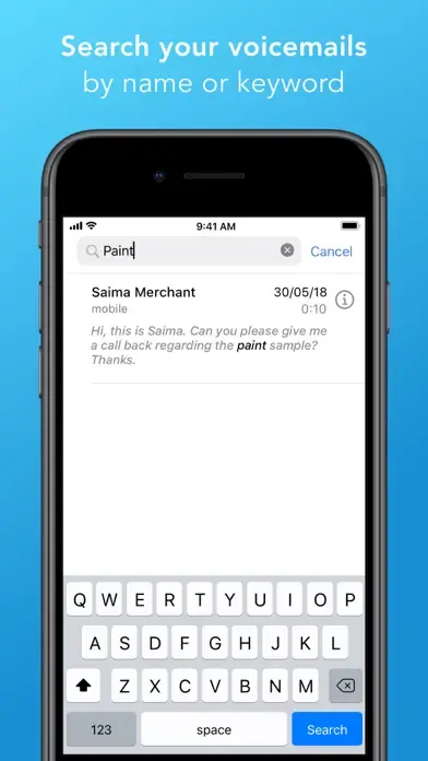 AT&T Visual Voicemail app screenshot 7