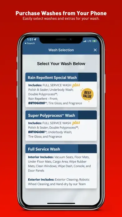 Autobell Car Wash app screenshot 2