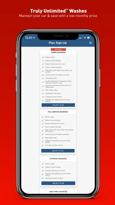 Autobell Car Wash app screenshot 4