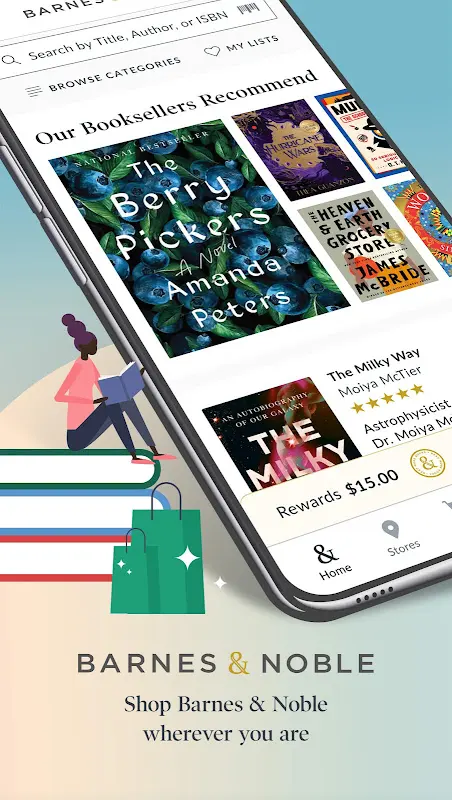 Barnes & Noble NOOK app screenshot 1
