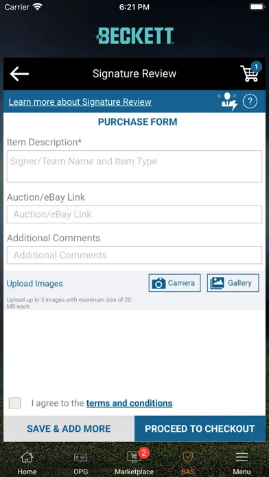Beckett Mobile app screenshot 6