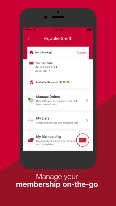 BJ’s Wholesale Club app screenshot 6