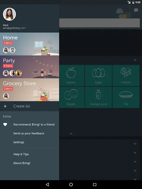 Bring! Grocery Shopping List app screenshot 8