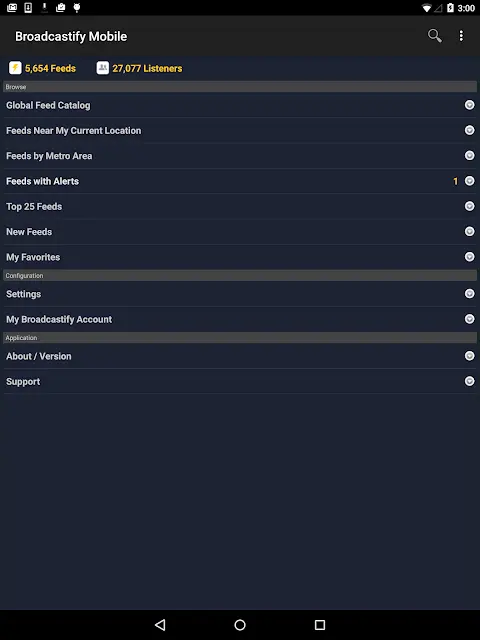 Broadcastify Police Scanner app screenshot 4