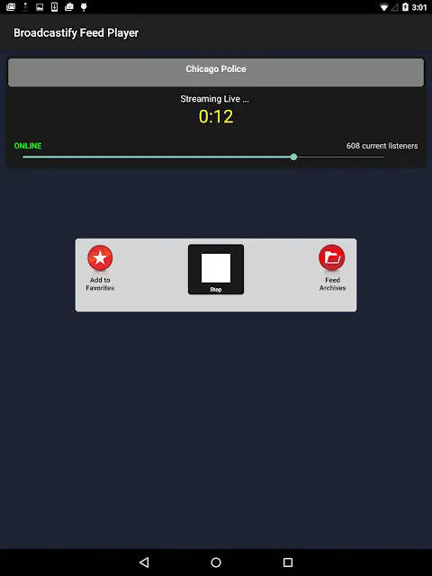 Broadcastify Police Scanner app screenshot 5