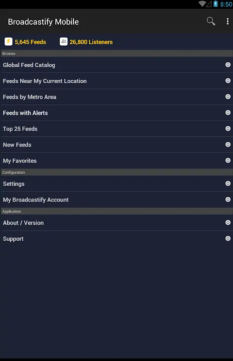 Broadcastify Police Scanner app screenshot 7
