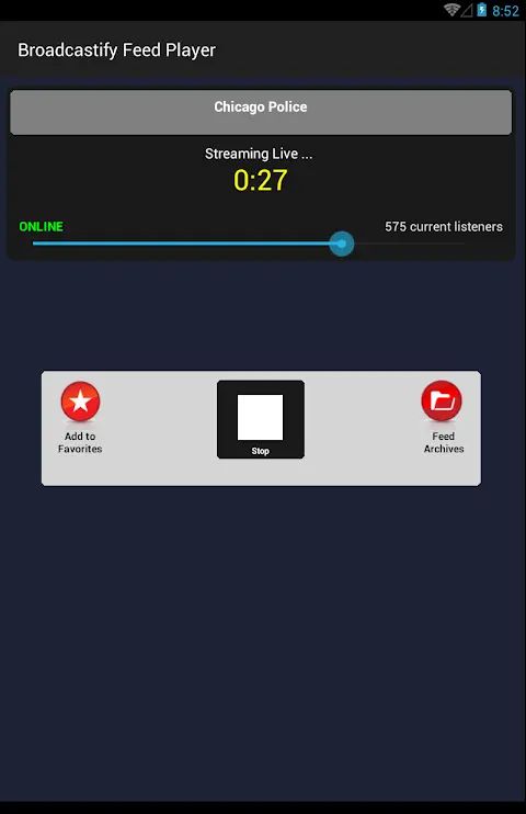 Broadcastify Police Scanner app screenshot 8