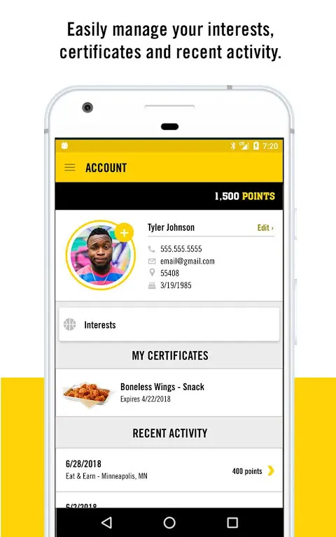 Buffalo Wild Wings Ordering app screenshot 4