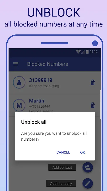 Call Block: Filter and Blocker app screenshot 6