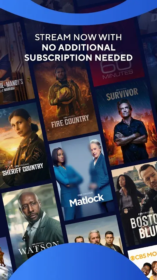 CBS app screenshot 2