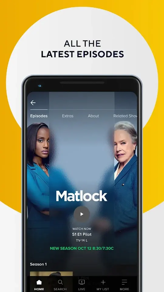 CBS app screenshot 5