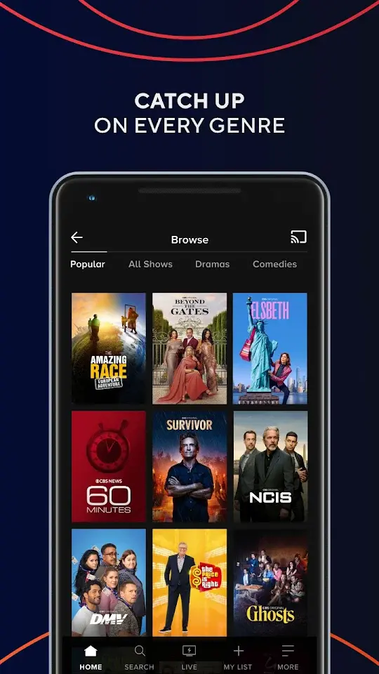 CBS app screenshot 6