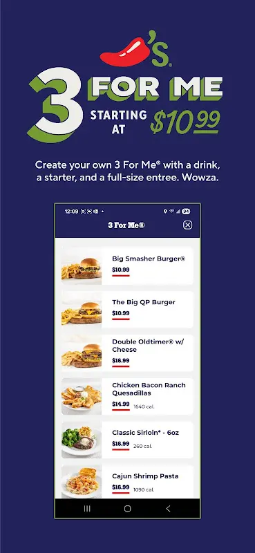 Chilis app screenshot 4