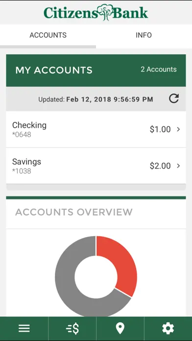 Citizens Bank Mobile Banking app screenshot 2