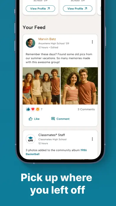 Classmates app screenshot 3