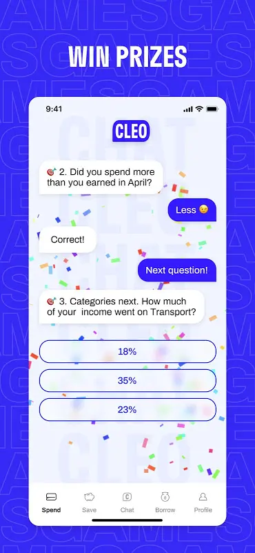 Cleo app screenshot 1