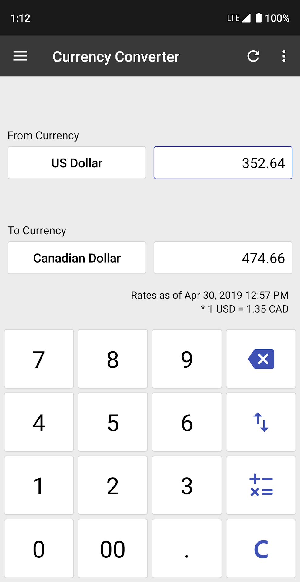 ClevCalc – Calculator app screenshot 4