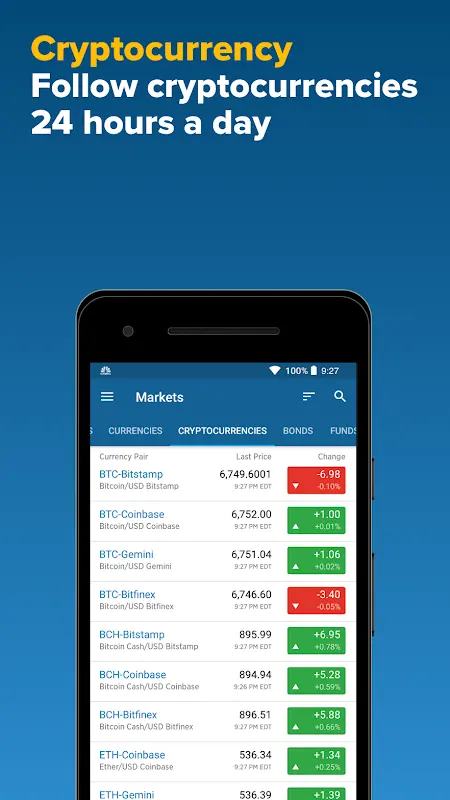 CNBC app screenshot 2