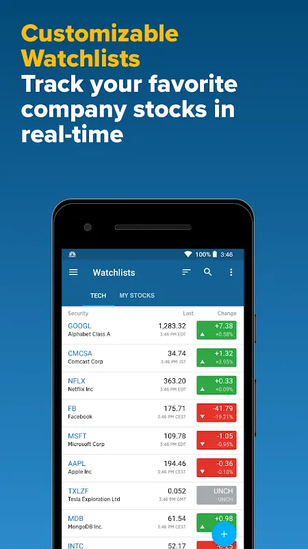 CNBC app screenshot 3