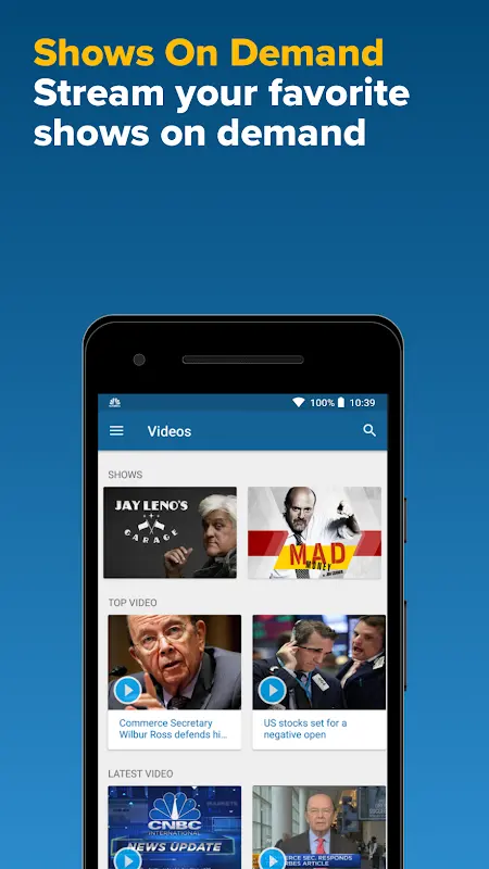 CNBC app screenshot 7
