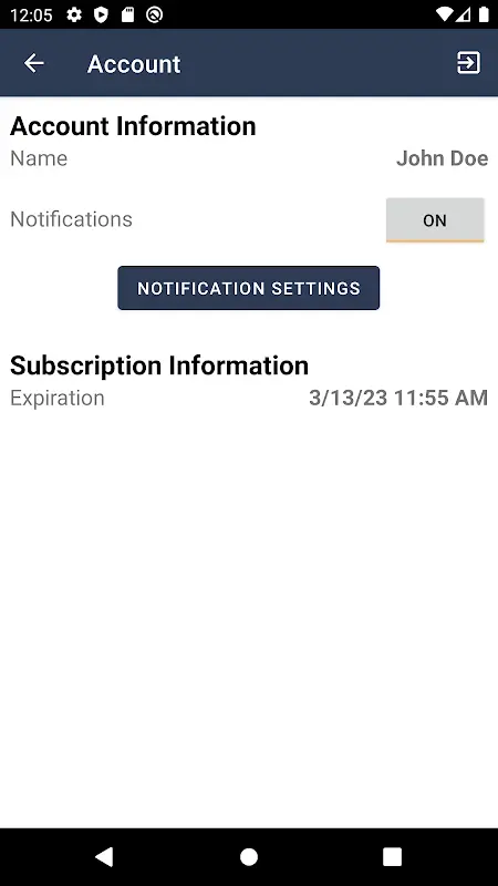 CorrLinks app screenshot 5