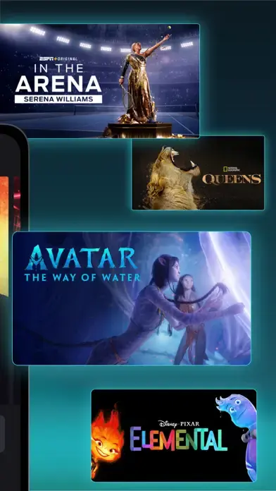 Disney+ app screenshot 2