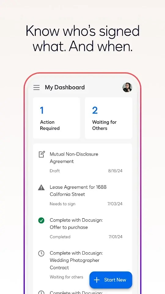 Docusign app screenshot 4