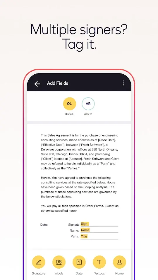 Docusign app screenshot 6