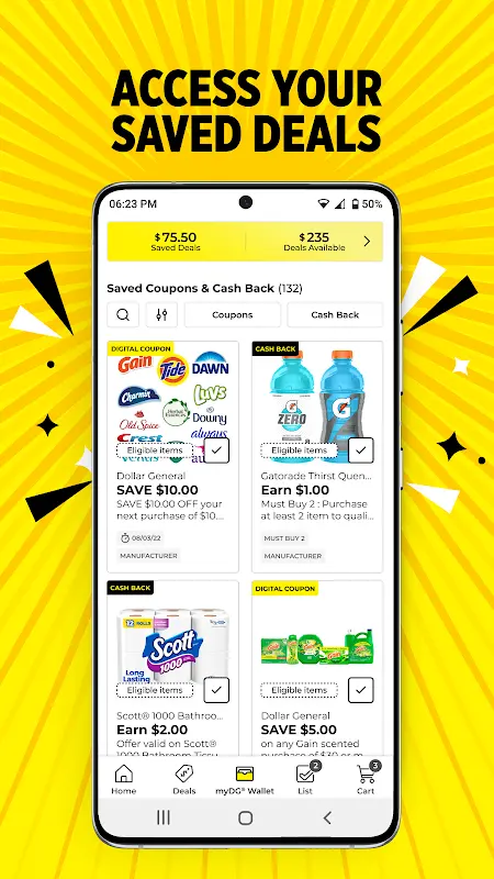 Dollar General app screenshot 1
