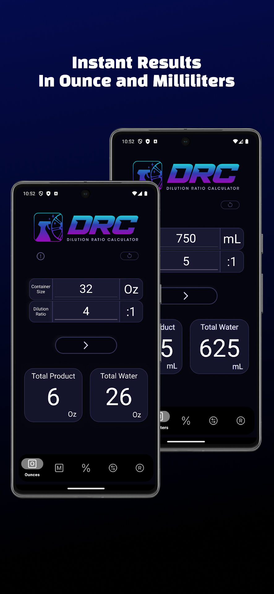 DRC – Detailing Calculator app screenshot 3