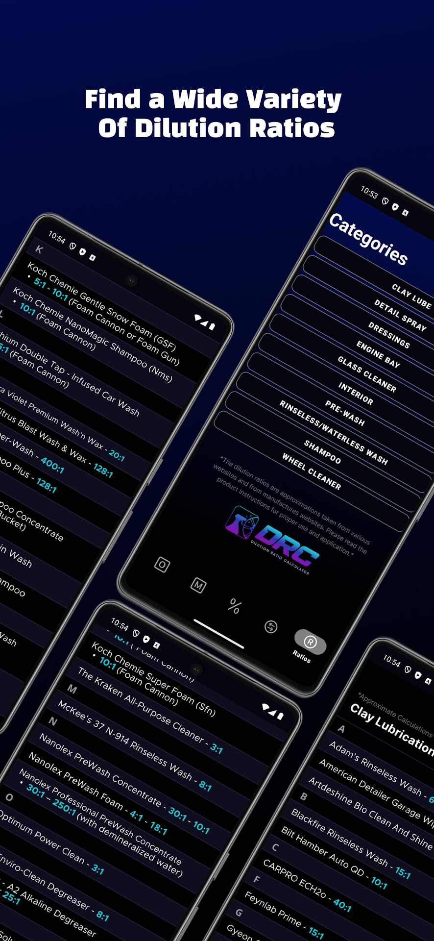 DRC – Detailing Calculator app screenshot 5